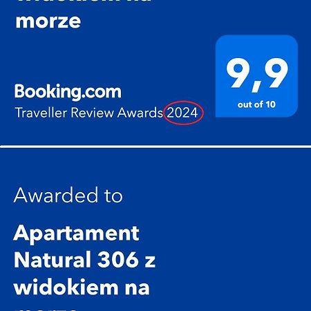 Apartament Natural 306 Z Widokiem Na Morze Darlowko Bagian luar foto