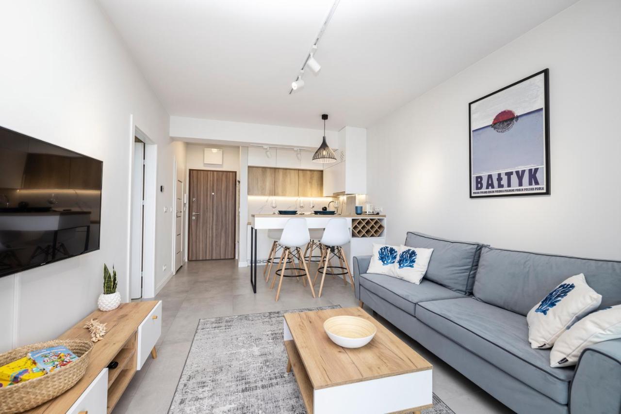 Apartament Natural 306 Z Widokiem Na Morze Darlowko Bagian luar foto