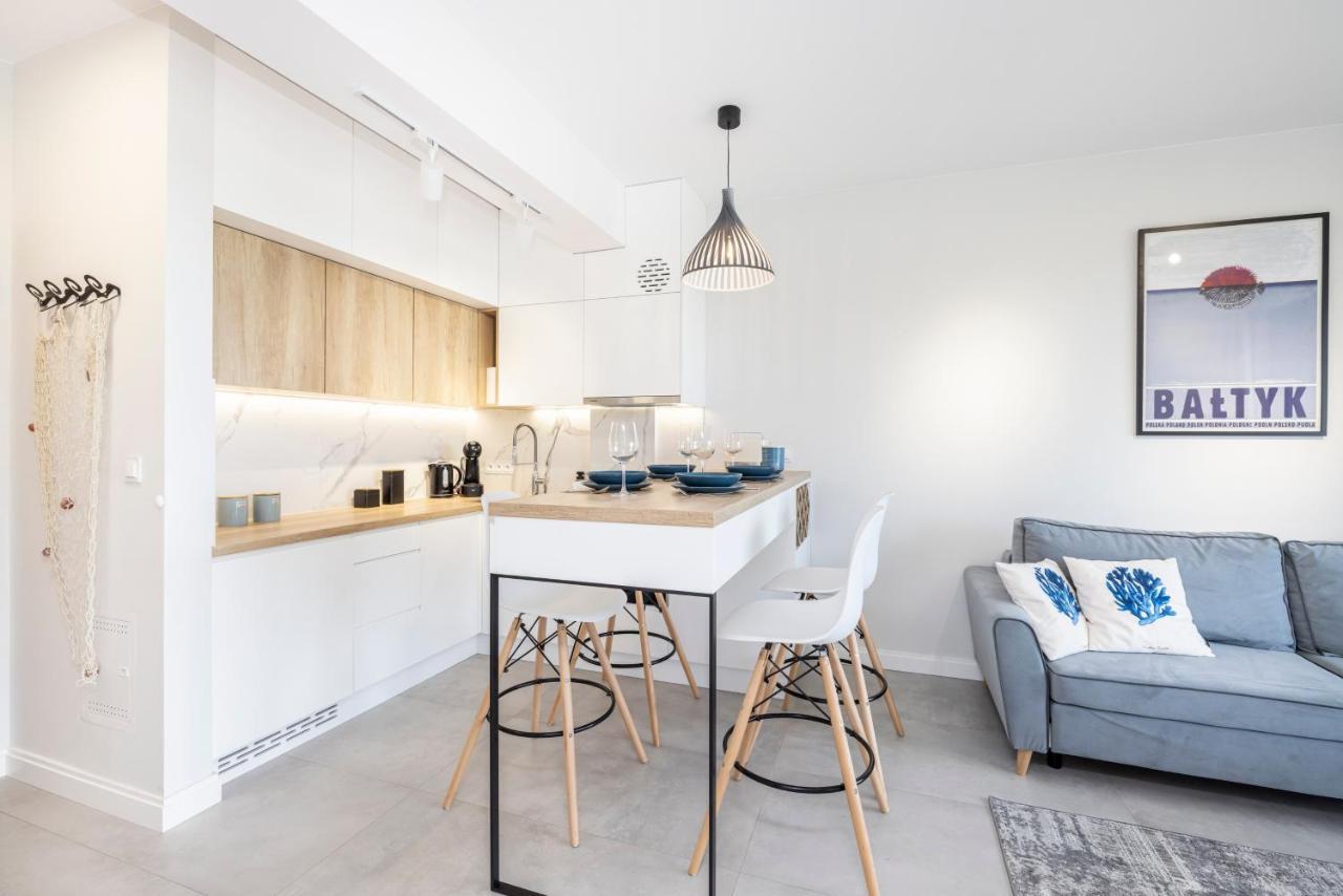 Apartament Natural 306 Z Widokiem Na Morze Darlowko Bagian luar foto