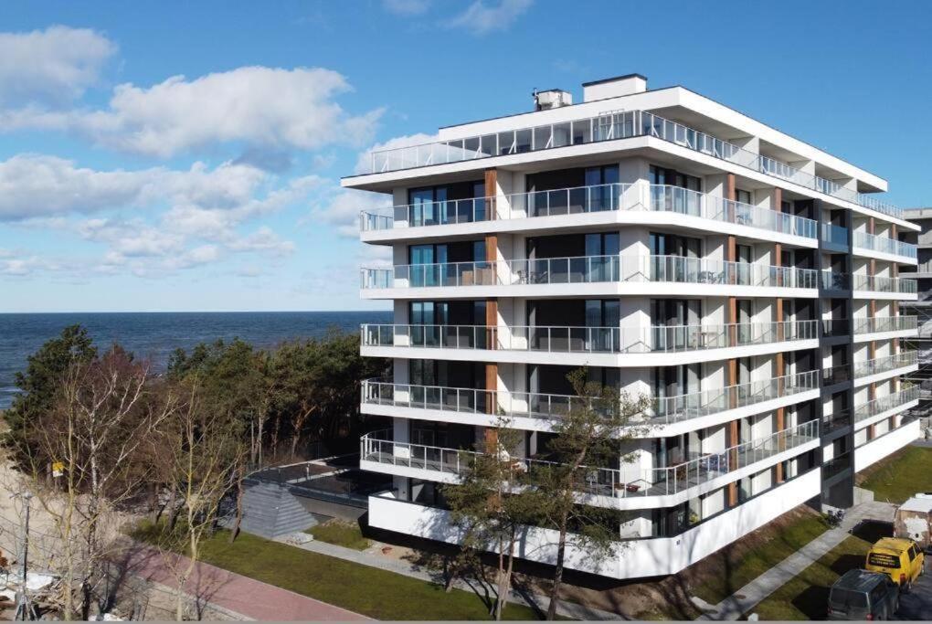 Apartament Natural 306 Z Widokiem Na Morze Darlowko Bagian luar foto